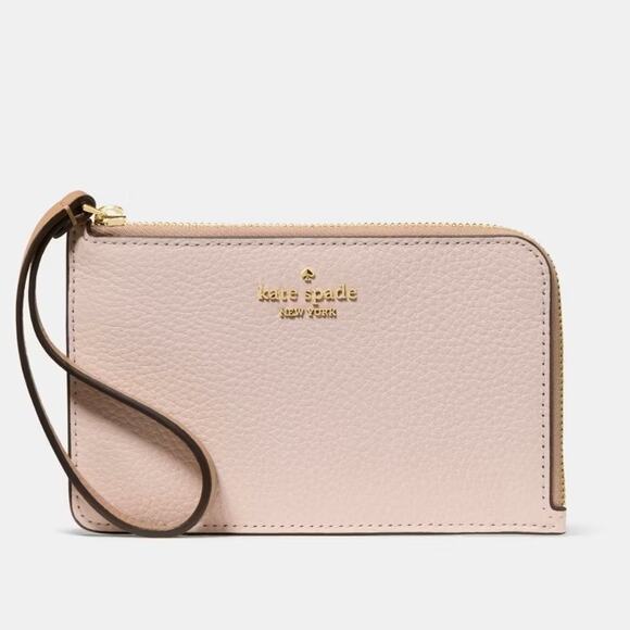 kate spade Handbags - Kate Spade Lucy Small Card Holder Wristlet Powdered Sugar Multi